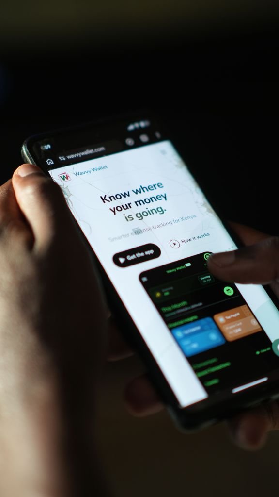 Person checking high-yield savings account interest rate on a mobile banking app
